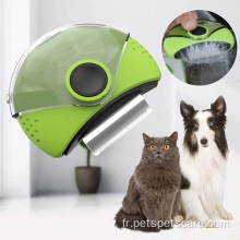 Brosse de toilettage pour animaux de compagnie personnalisée pinceau d&#39;épilation pour animaux de compagnie